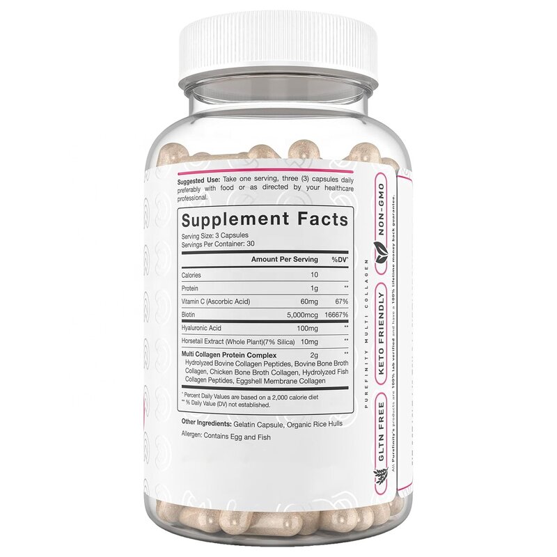 Collagen Capsules Manufacturer - Hair Growth & Skin Beauty OEM