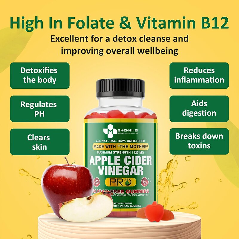 Apple Cider Vinegar Gummies Manufacturer - Custom Slimming Sugar Free