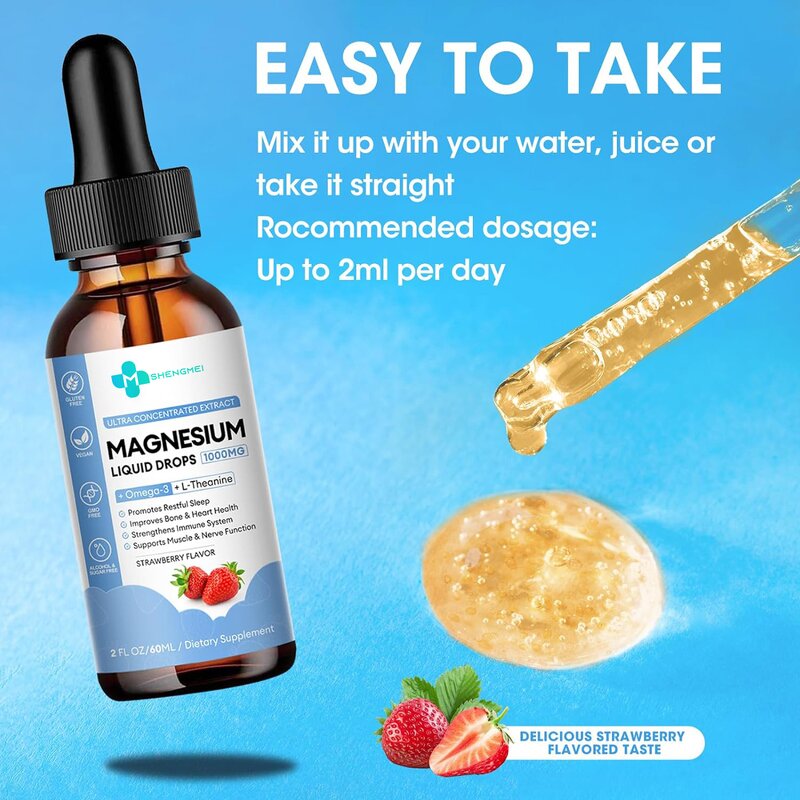 Magnesium Glycinate Liquid Drops Manufacturer - Ultra Concentrated Extract