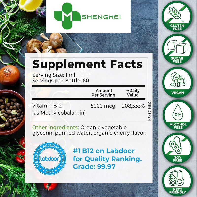 Vitamin B12 Drops Manufacturer - Oem Sublingual Liquid Methylcobalamin