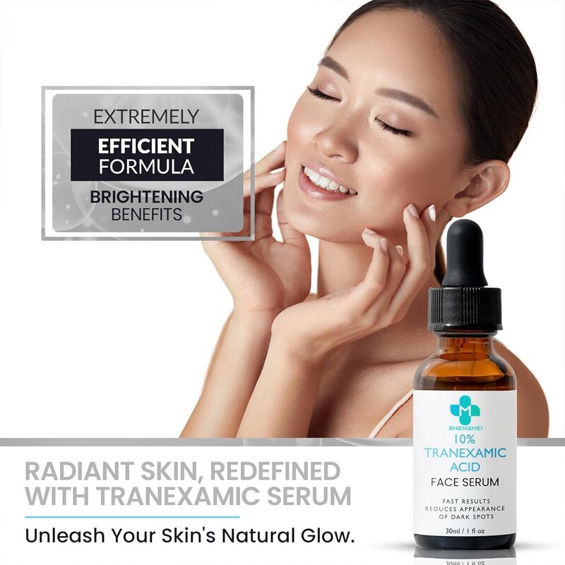 Skin Brightening Serum Drops Factory - Tranexamic Acid Natural Formula
