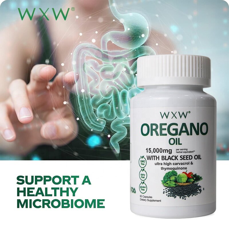 Oregano Oil Capsule Factory - Top Quality Immune Support Softgel