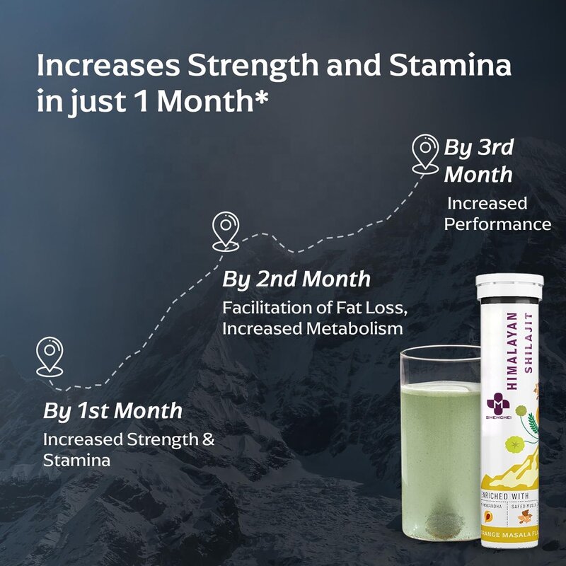 Shilajit Effervescent Tablet Factory - New Arrived Energy Recovery