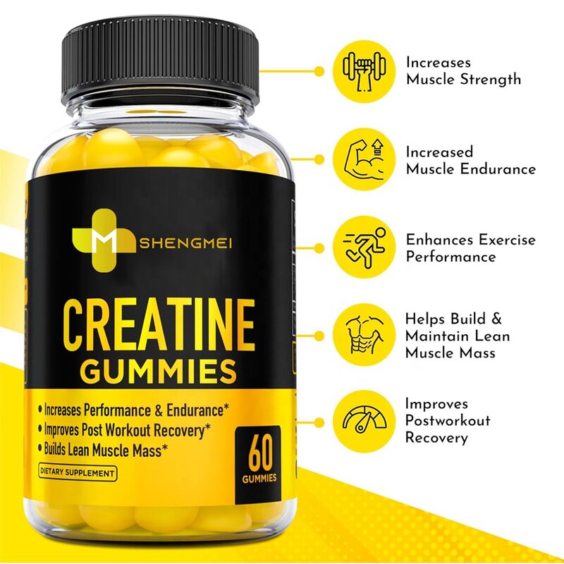 Creatine Gummies Manufacturer - Delicious Sports Energy Increase
