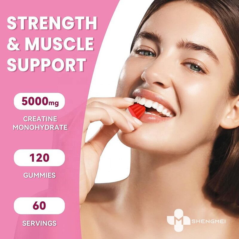 Creatine Monohydrate Gummies Manufacturer - OEM 5000mg Muscle Energy