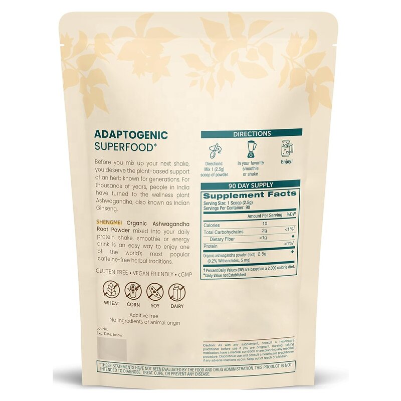 Ashwagandha Root Powder Manufacturer - Hot Selling Adaptogenic Superfood
