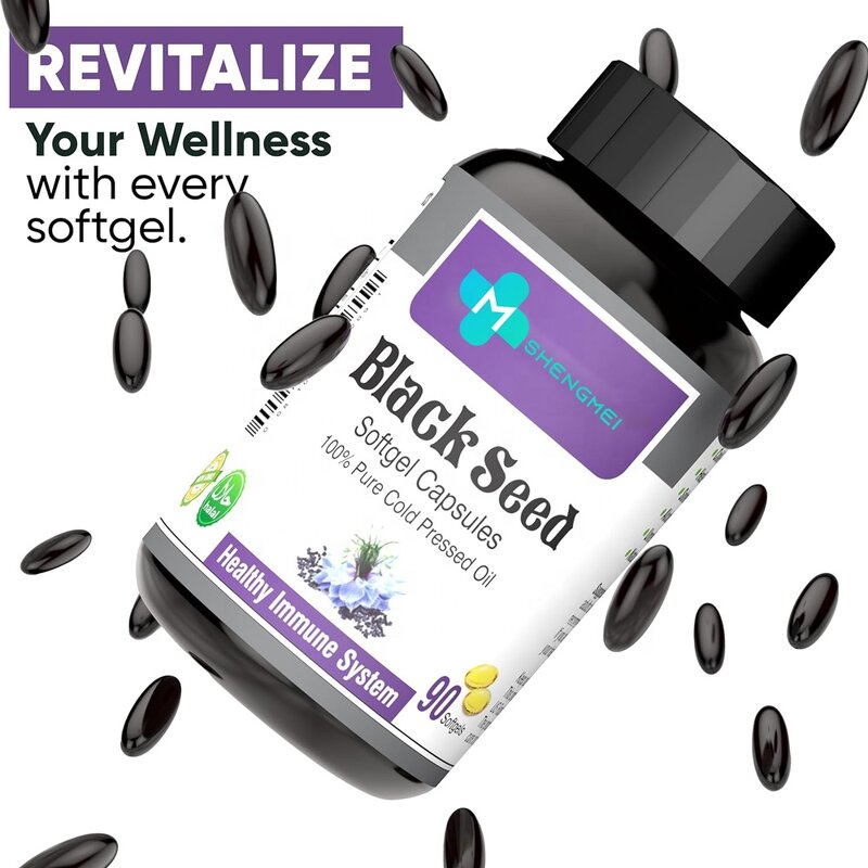 Black Seed Oil Softgel Factory - Health Care Pure Cold Pressed
