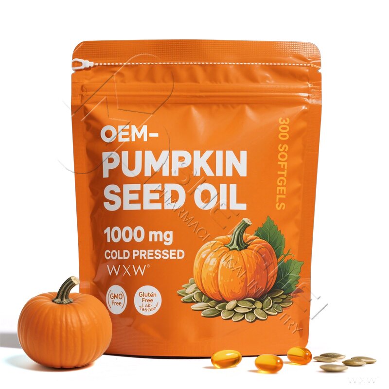 Pumpkin Seed Oil Softgels Factory - Premium Prostate Health Support