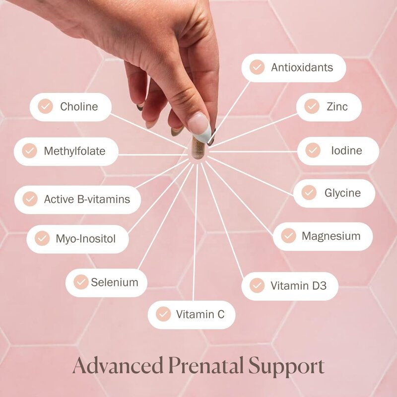 Prenatal Vitamins Capsules Factory - Healthcare Supplement Fetal