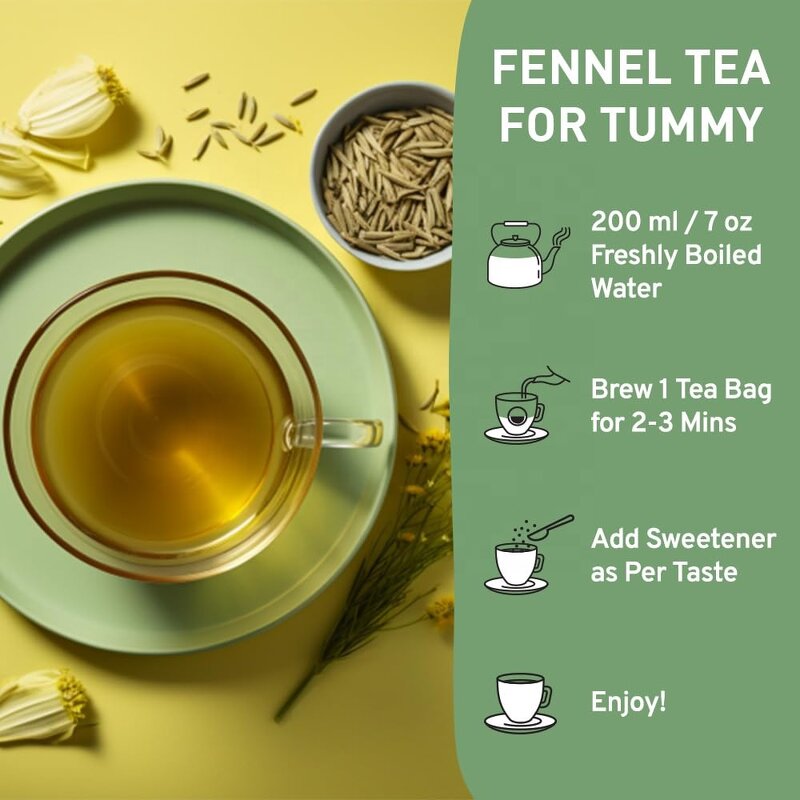 Fennel Tea Bags Manufacturer - Wholesale High Quality Pure Natural