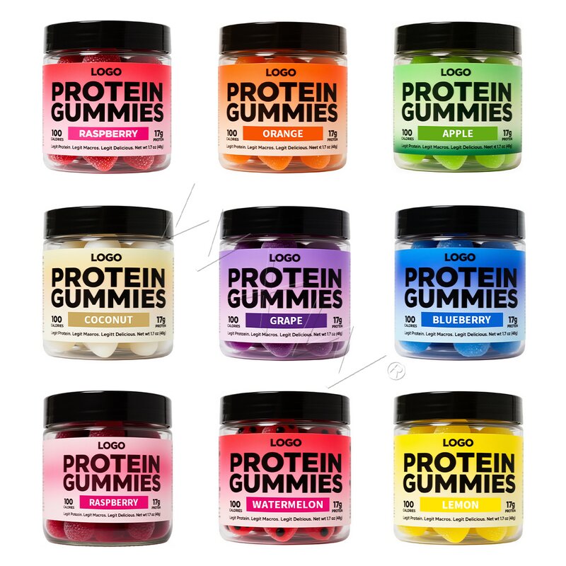 Whey Protein Gummies Manufacturer - Private Label Custom Flavors