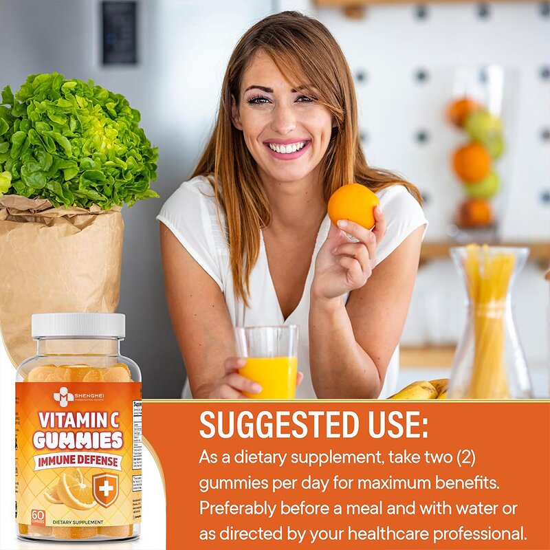 Vitamin C Gummies Manufacturer - High Quality Whitening Immune