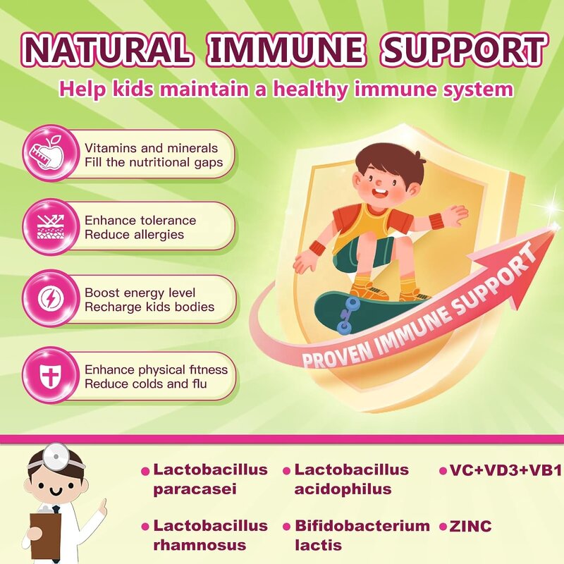 Probiotic Tablet Factory - Customized Private Label Kids Immune