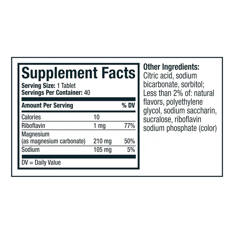 Effervescent Tablet Factory - New Arrival Magnesium Bone Health