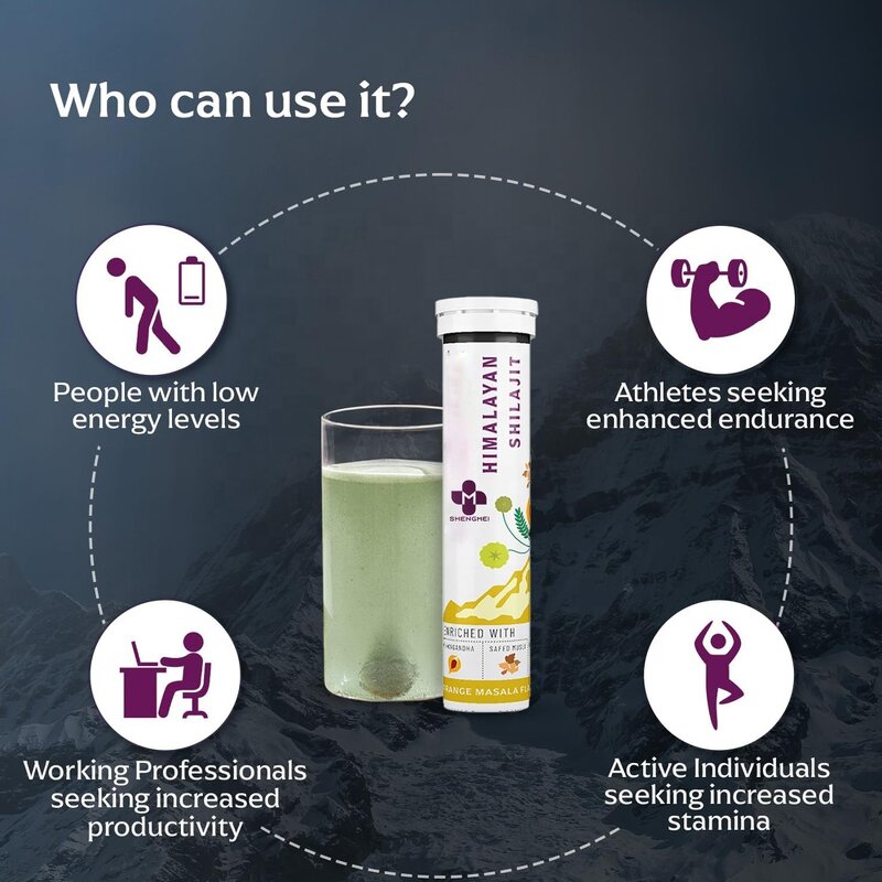 Shilajit Effervescent Tablet Factory - New Arrived Energy Recovery