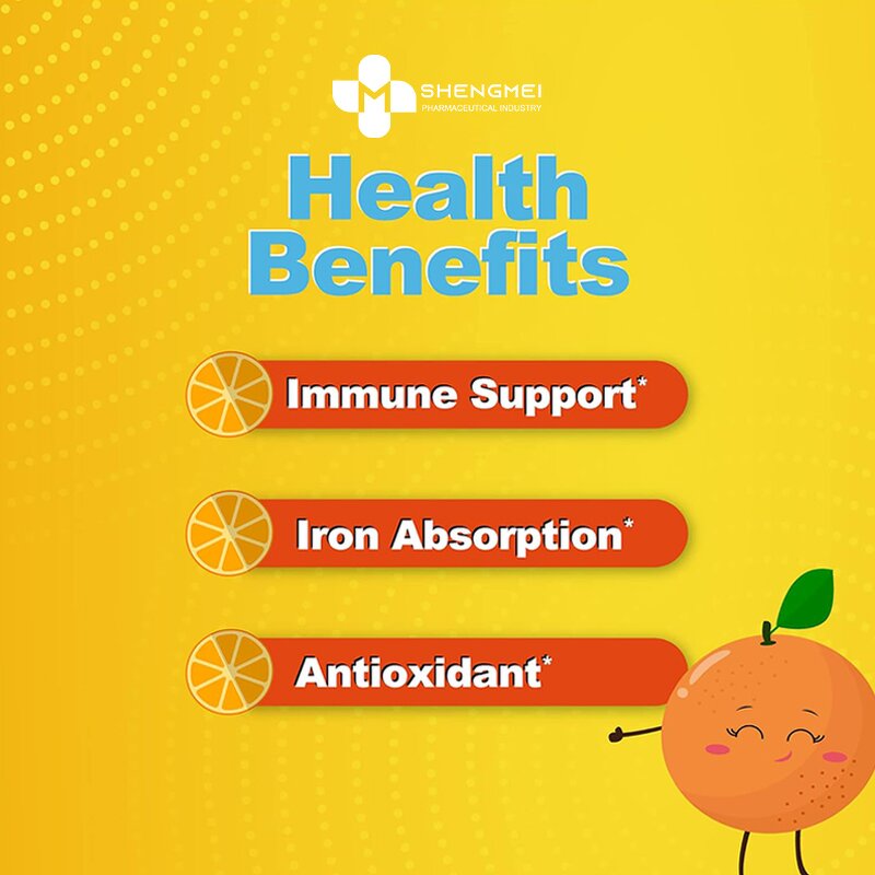 Vitamin C Gummies For Kids Factory - Hot Sale Children Immune Support