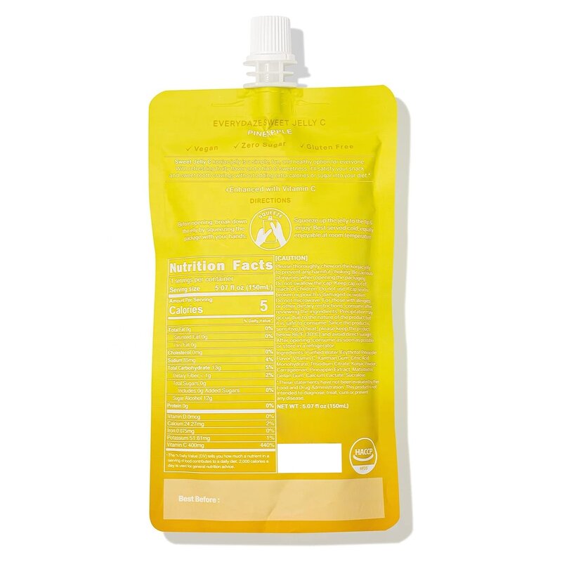 Konjac Jelly Pouch Manufacturer - Healthy Diet Drinkable Snack