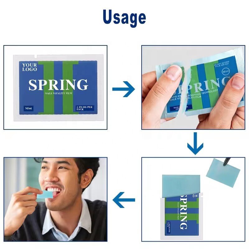 Male Vitality Mint Film Manufacturer - Herbal Rapid Absorption