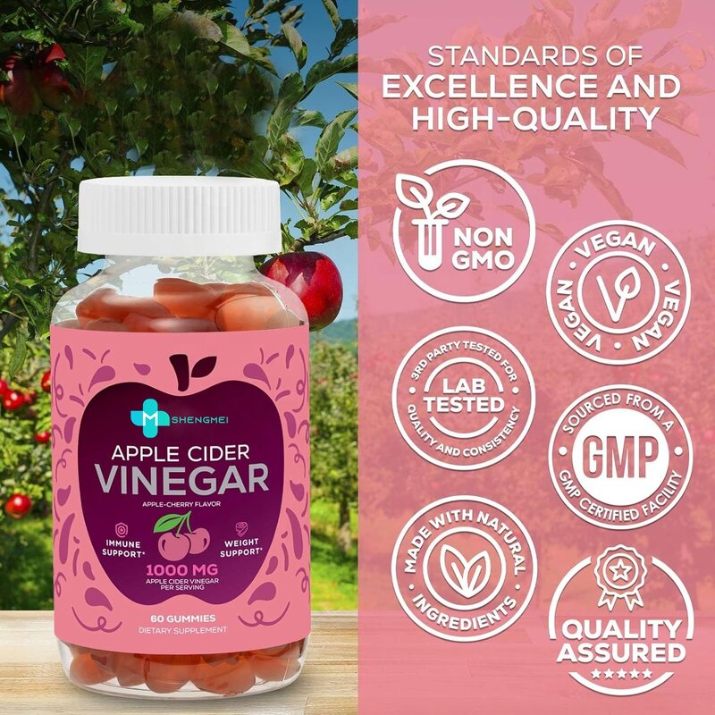 Apple Cider Vinegar Gummies Manufacturer - Best-Selling Slimming Products