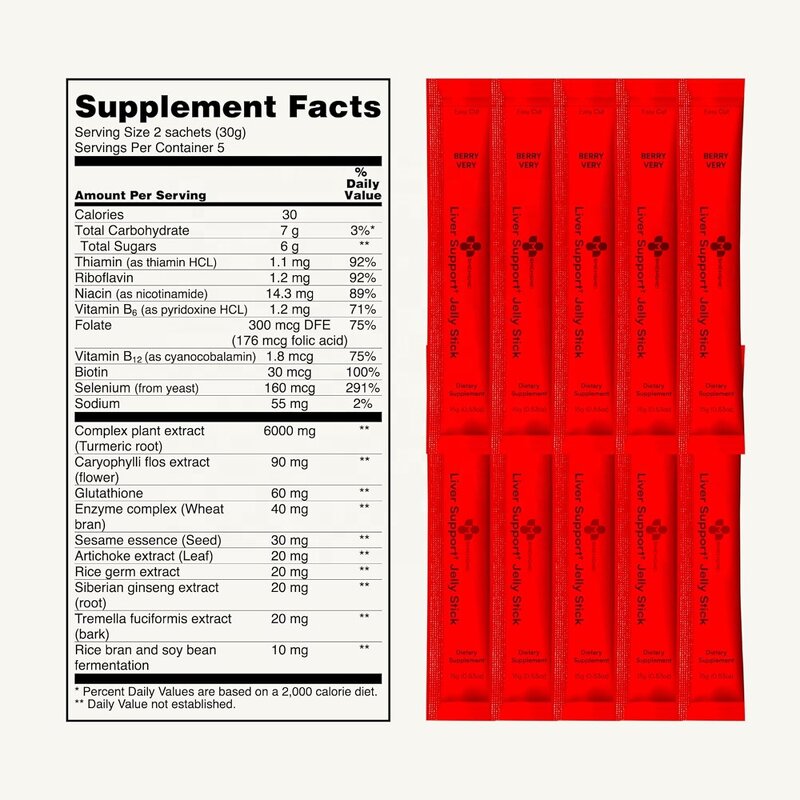 Hangover Jelly Stick Factory - Liver Support Turmeric Extract