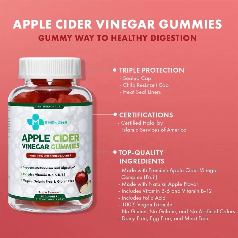 Apple Cider Vinegar Gummies Manufacturer - Slimming & Fat Burning OEM