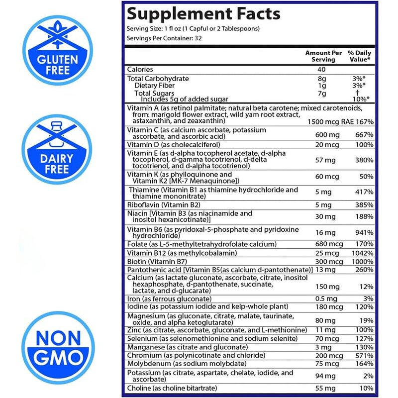 Multivitamin Oral Liquid Manufacturer - Custom Private Label Immune