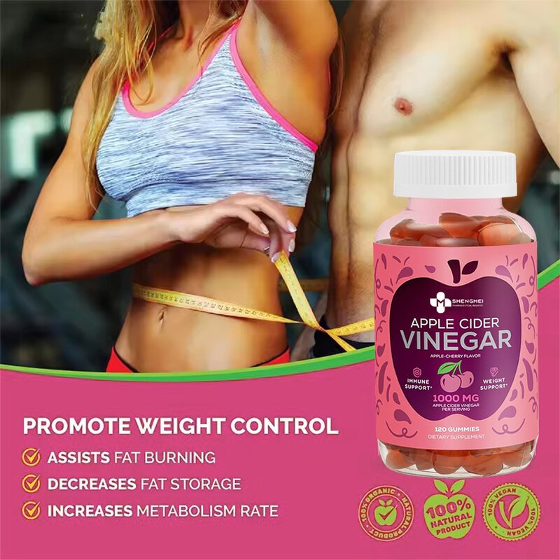 Apple Cider Vinegar Gummies Factory - Keto B12 Folic Acid Slimming