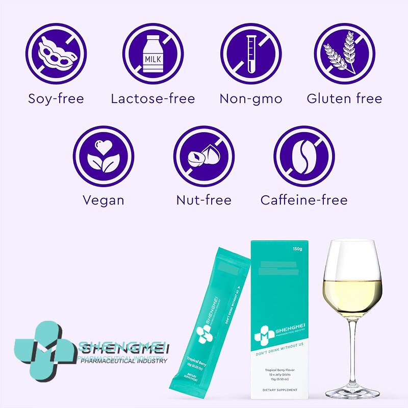 Hangover Cure Jelly Manufacturer - Custom Sizes Vitamin Jelly