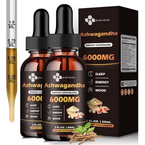 Ashwagandha Drops Liquid Factory - Private Label Vegan Stress Relief