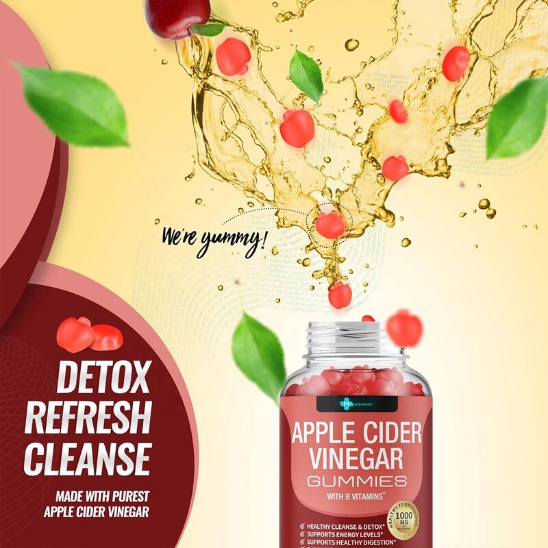 Apple Cider Vinegar Gummies Manufacturer - Custom Detox Gummy OEM