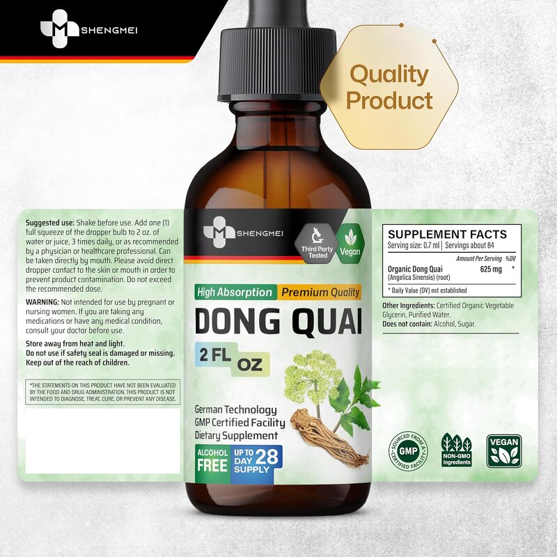 Angelica Archangelica Liquid Drops Manufacturer - Custom 30ml Low Alcohol