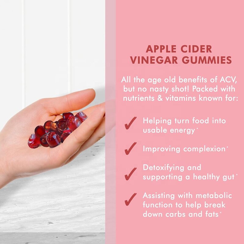 Apple Cider Vinegar Gummies Factory - Fat Burn Gut Health Detox