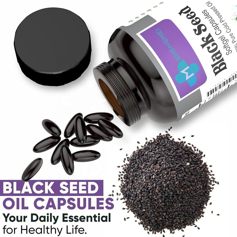 Black Seed Oil Softgel Factory - Health Care Pure Cold Pressed
