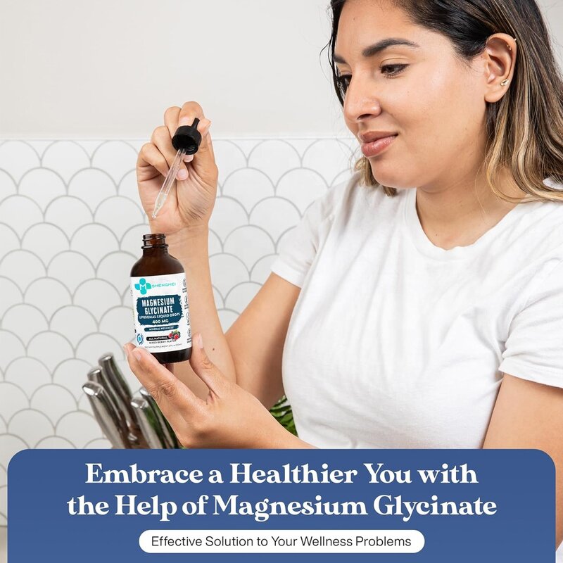 Magnesium Glycinate Liquid Drops Factory - Organic Natural Flavor