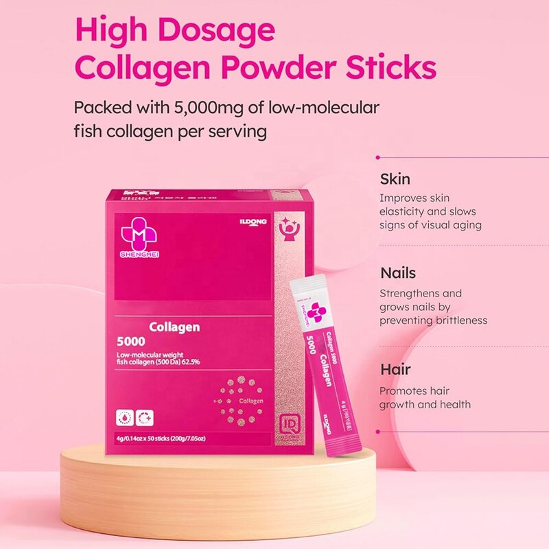 Collagen Powder Manufacturer - Low-Molecular Weight Berry Flavor