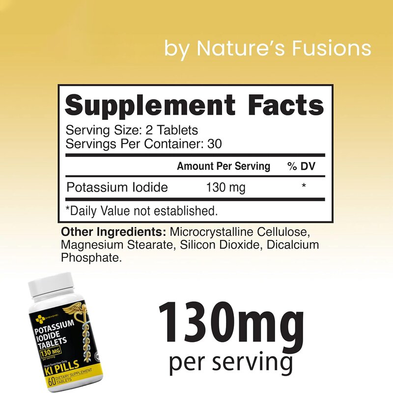 Potassium Iodine Tablet Factory - Most Competitive Thyroid Support