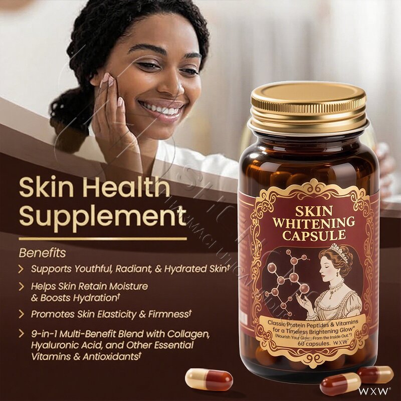 Skin Whitening Capsules Manufacturer - Glutathione & Vitamin C OEM