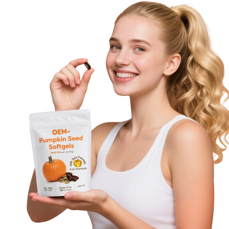 Pumpkin Seed Oil Softgels Manufacturer - Bulk OEM/ODM Supply