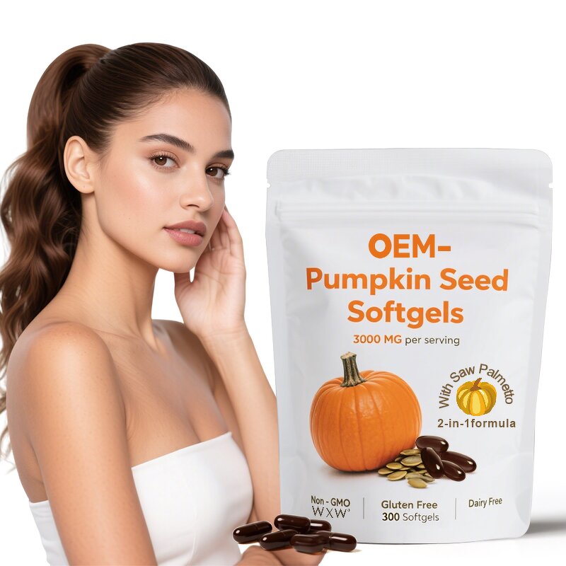Pumpkin Seed Oil Softgels Manufacturer - Bulk OEM/ODM Supply