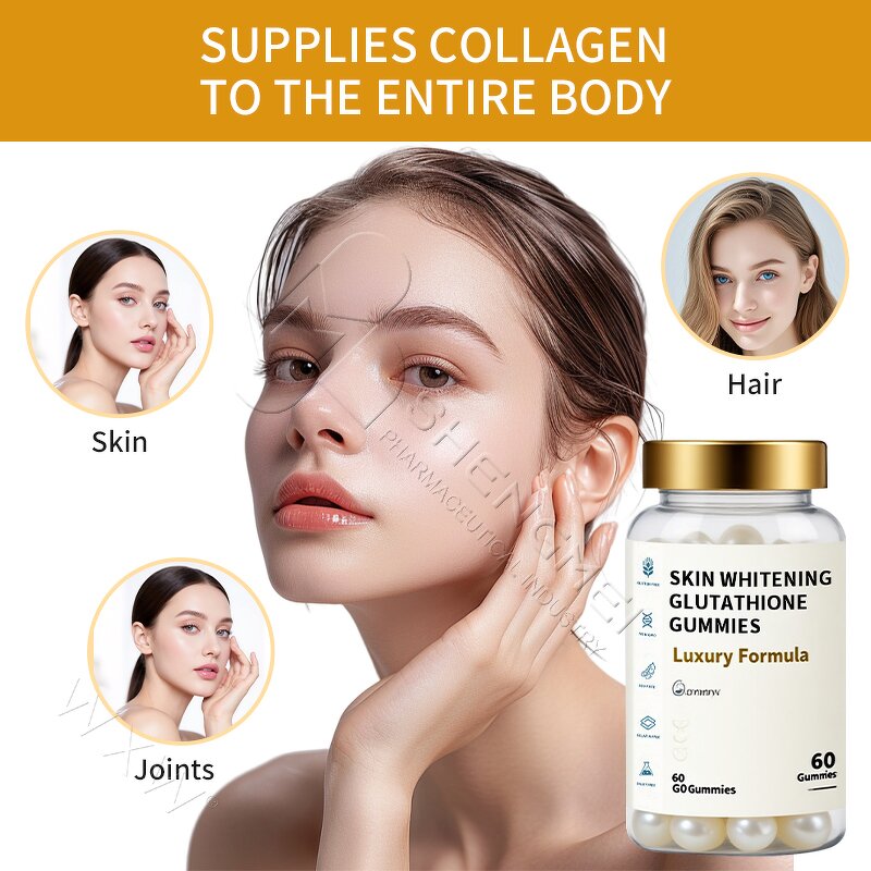 Glutathione Whitening Gummies Factory - Private Label Bright Skin