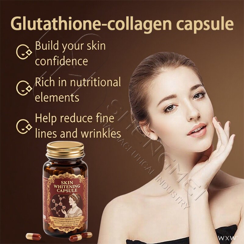 Skin Whitening Capsules Manufacturer - Glutathione & Vitamin C OEM