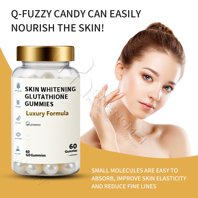 Glutathione Whitening Gummies Factory - Private Label Bright Skin