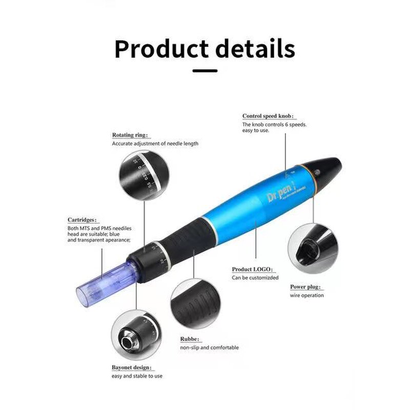 Derma Stamp Factory - Mts Microneedling Pen Dr Pen A1-W