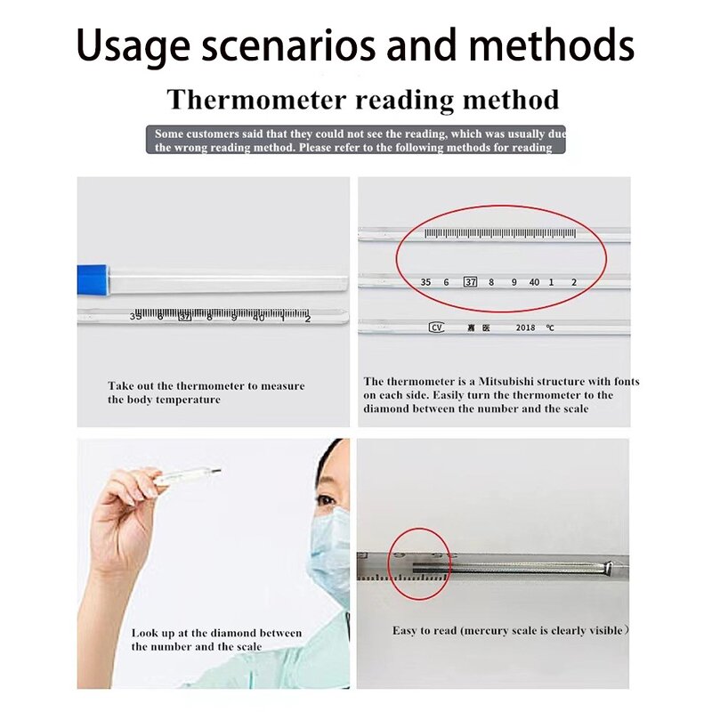 Mercury Thermometer Factory - Glass High-precision Household