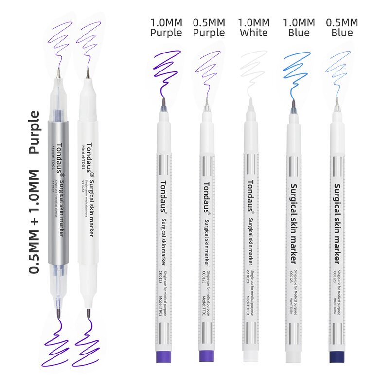 Skin Marker Pen Factory - Surgical Eyebrow Measuring Tool