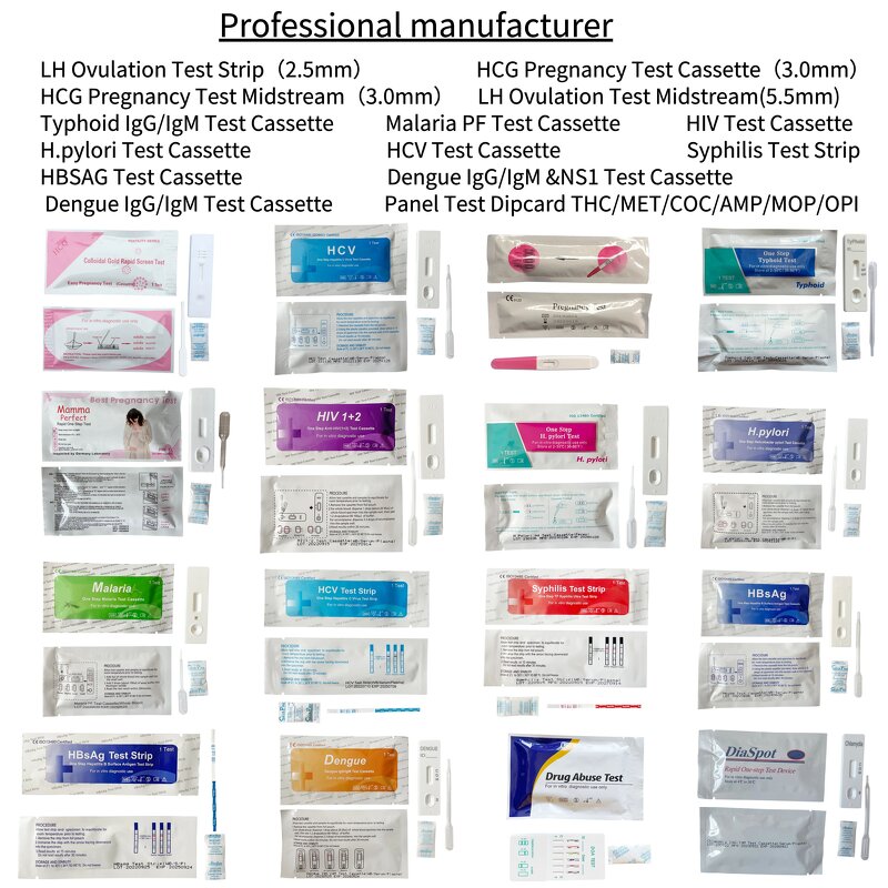 Ovulation Test Strip Factory - LH 2.5mm One Step Women