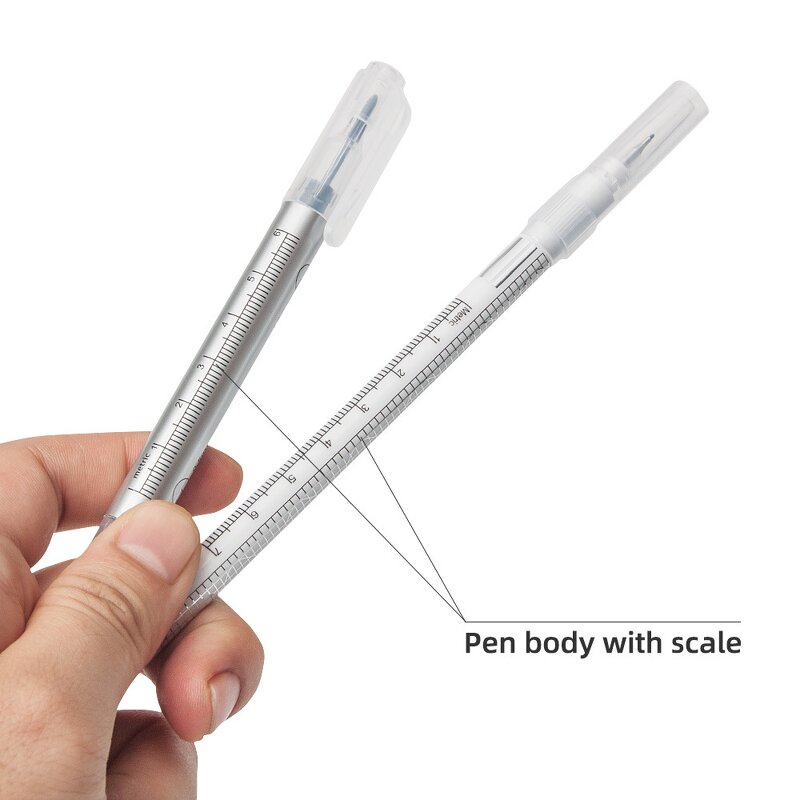 Skin Marker Pen Factory - Surgical Eyebrow Measuring Tool