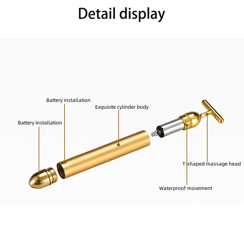 Electric Massager Manufacturer - T Shape Eye Nose Head Facial