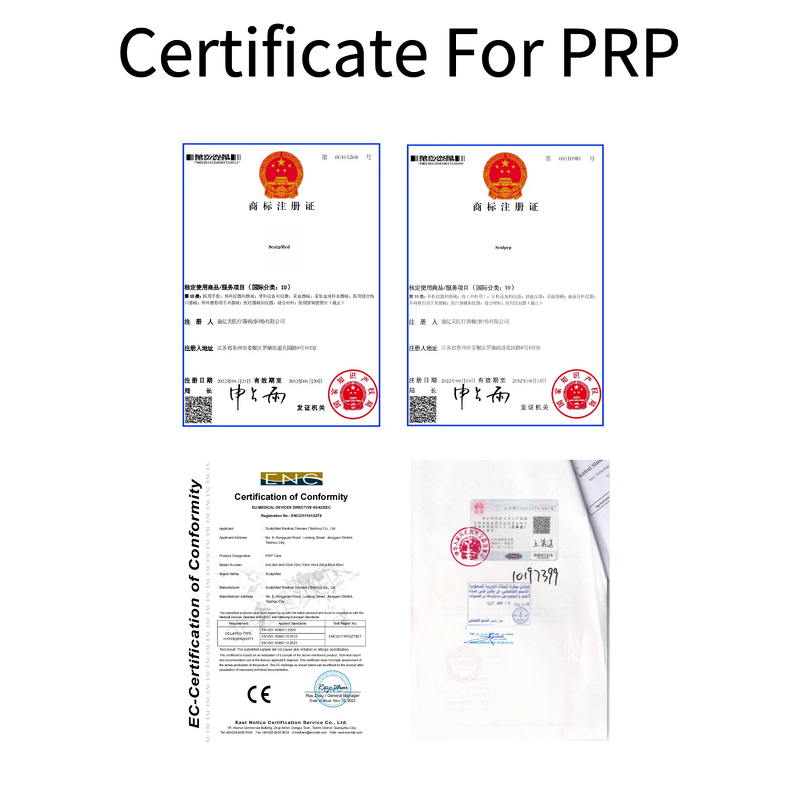 PRP Tube Factory - Sterilized 15 ml Sodium Citrate Gel