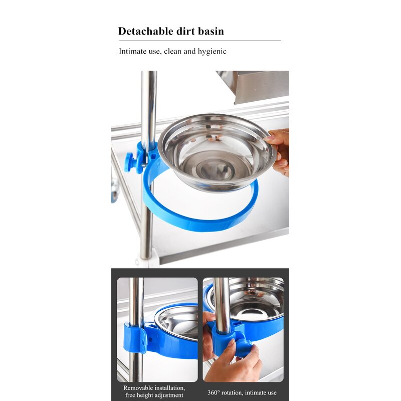 Stainless Steel Trolley Factory - High Quality 3-tier Drawer